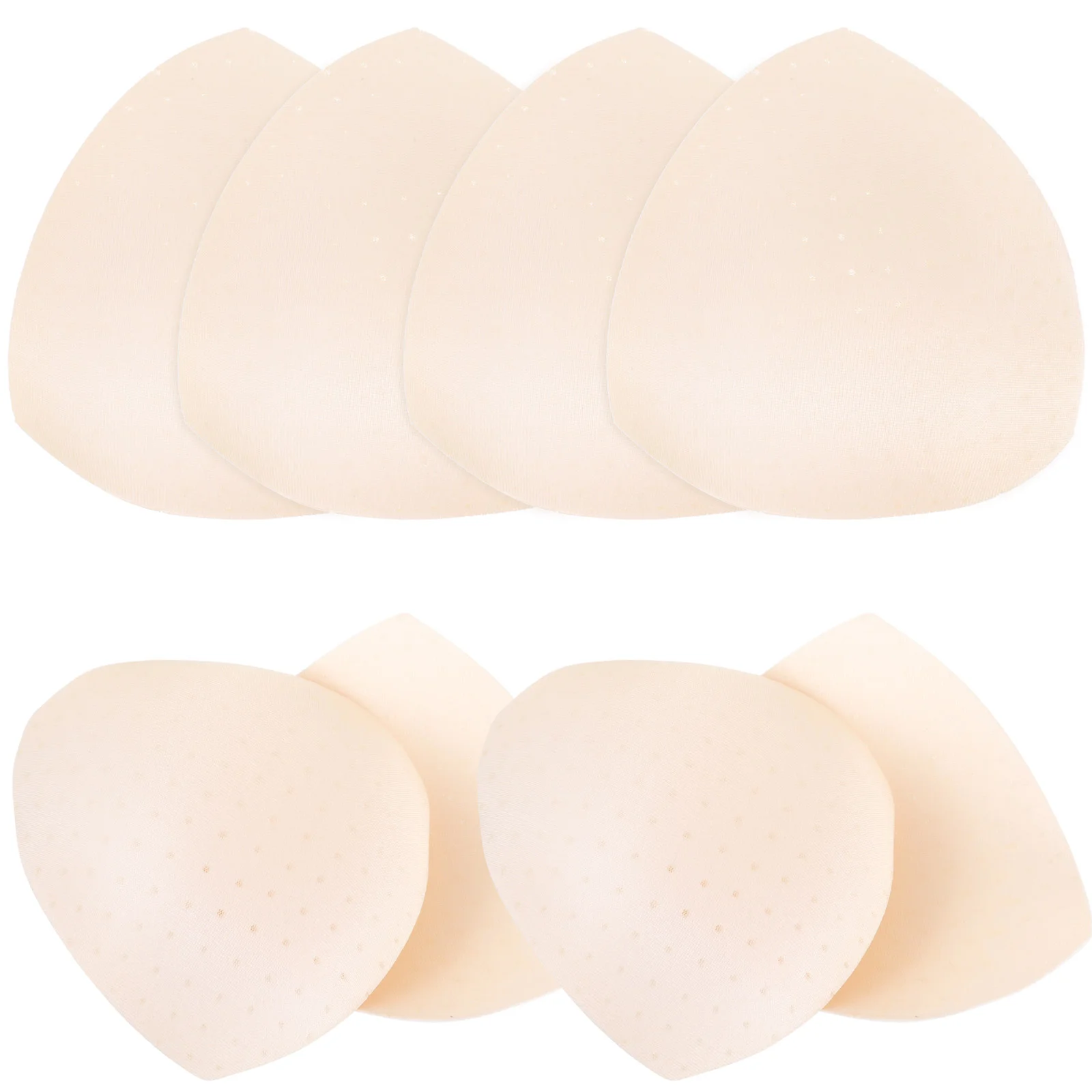 8 Pcs Anti Exposure Chest Pad Women's Bras Coasters Breast Pads Liner Inserts Sports Knitted Fabric Sponge Cup Padding
8 Pcs Anti Exposure Chest Pad Women's Bras Coasters Breast Pads Liner Inserts Sports Knitted Fabric Sponge Cup Padding