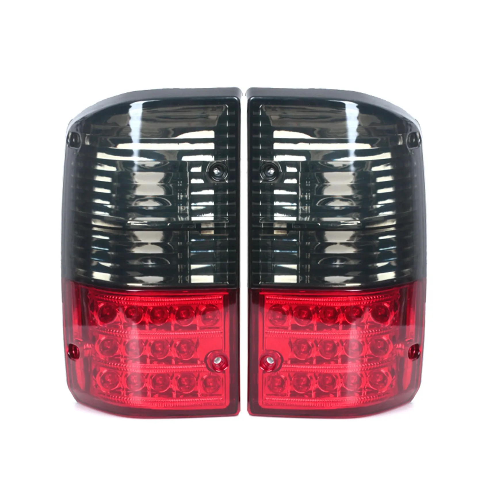 Car Red Smoked Rear Left/Right Rear Bumper Brake Stop Lamp Tail Light for Nissan Patrol GQ 1988-1997 26555-05J00
Car Red Smoked Rear Left/Right Rear Bumper Brake Stop Lamp Tail Light for Nissan Patrol GQ 1988-1997 26555-05J00