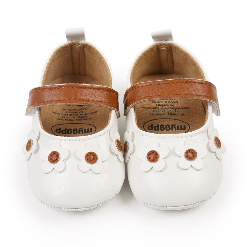 Baby Girl Flower Princess Dress Shoes Lightweight Mary Jane Flats Crib Shoes with Non-Slip Rubber Sole
Baby Girl Flower Princess Dress Shoes Lightweight Mary Jane Flats Crib Shoes with Non-Slip Rubber Sole