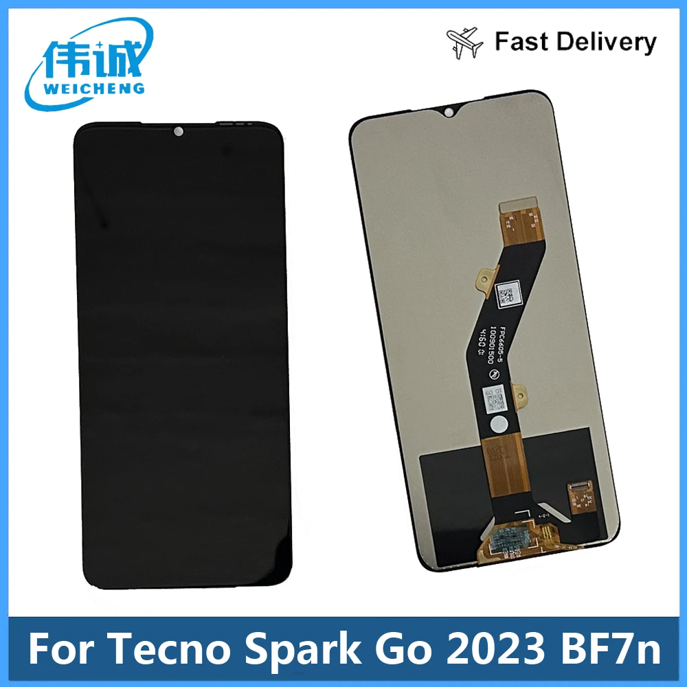 

6.6" Original For Tecno Spark Go 2023 BF7n LCD Display Touch Screen Digitizer Assembly For Tecno Spark Go 2023 Replacement Parts