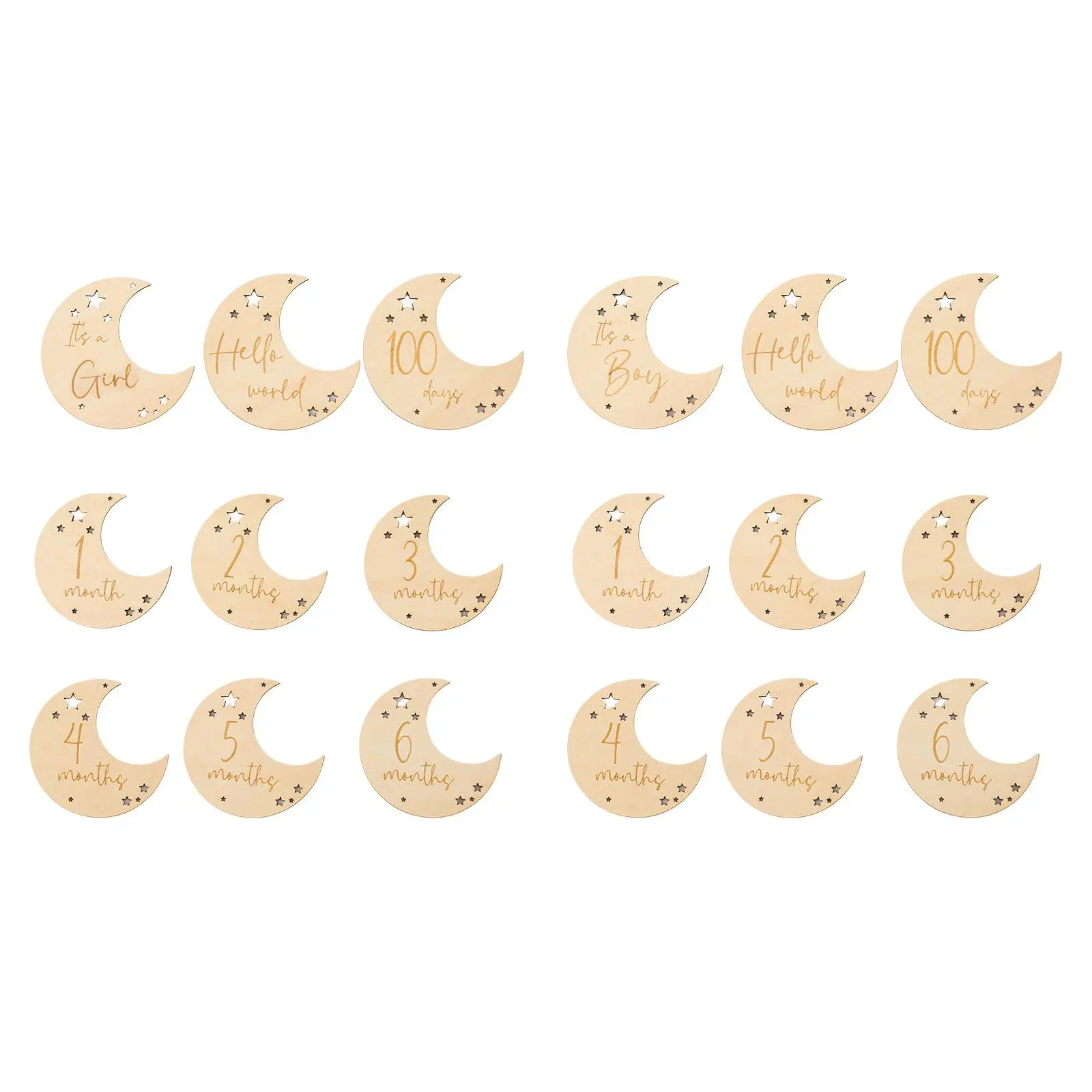9 Pieces Beautiful Newborn Milestone Picture Adorable Wooden Baby Monthly Milestone Cards for Boys Newborn Toddlers Girls Baby
9 Pieces Beautiful Newborn Milestone Picture Adorable Wooden Baby Monthly Milestone Cards for Boys Newborn Toddlers Girls Baby