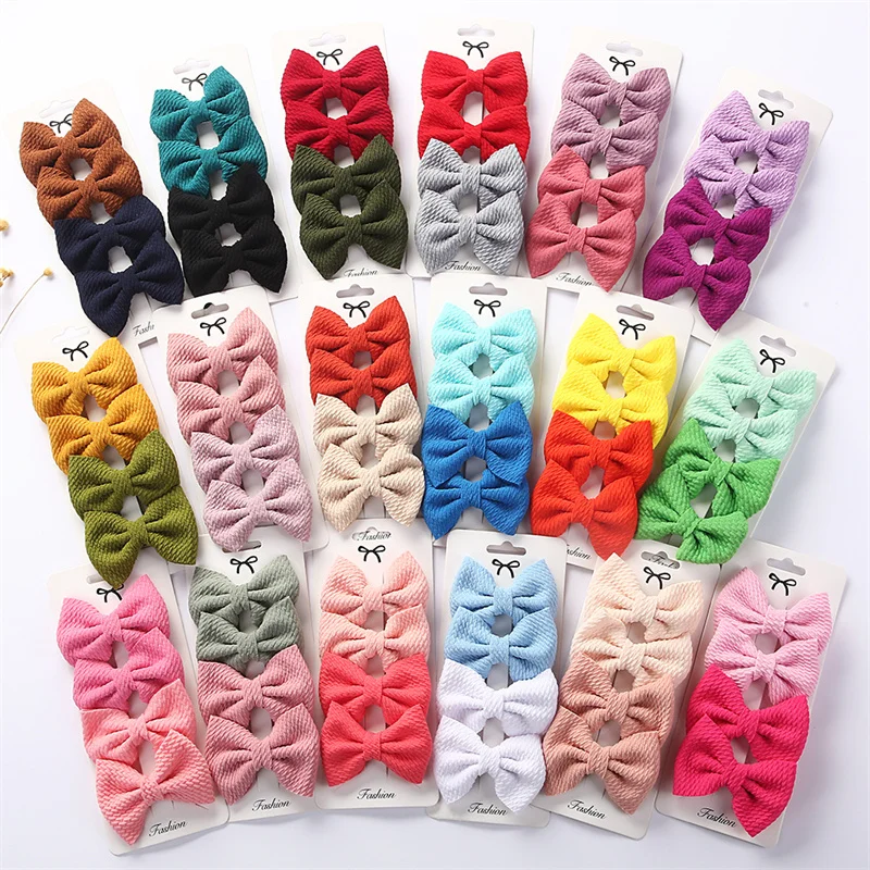 4Pcs/Lot Solid Color Bowknot Kids Hair Clips for Infant Toddlers Handmade Mini Sweet Bow Baby Girls Hairpins Barrettes Headwear
4Pcs/Lot Solid Color Bowknot Kids Hair Clips for Infant Toddlers Handmade Mini Sweet Bow Baby Girls Hairpins Barrettes Headwear