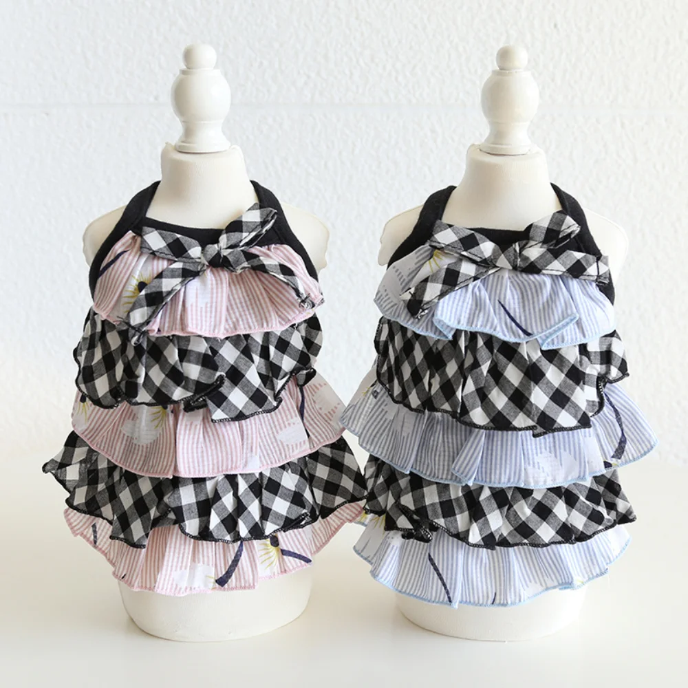 Small Dog Skirt Summer Spring Sweet Cat Princess Dress Puppy Fashion Plaid Vest Pet Cute Lace Shirt Chihuahua Maltese Poodle
Small Dog Skirt Summer Spring Sweet Cat Princess Dress Puppy Fashion Plaid Vest Pet Cute Lace Shirt Chihuahua Maltese Poodle