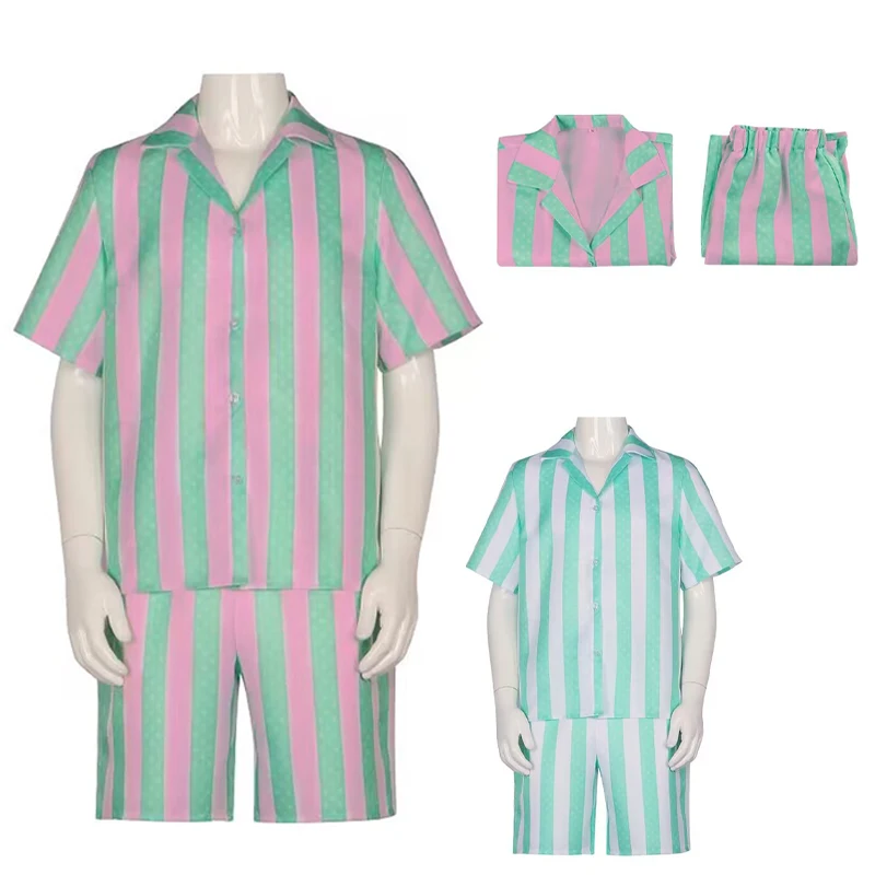 Movie Prince Ken Cosplay Costumes for Men Hawaiian Shirts Short Pants Ken's Beach Wear Set Adult Costume Anime Halloween Party
Movie Prince Ken Cosplay Costumes for Men Hawaiian Shirts Short Pants Ken's Beach Wear Set Adult Costume Anime Halloween Party