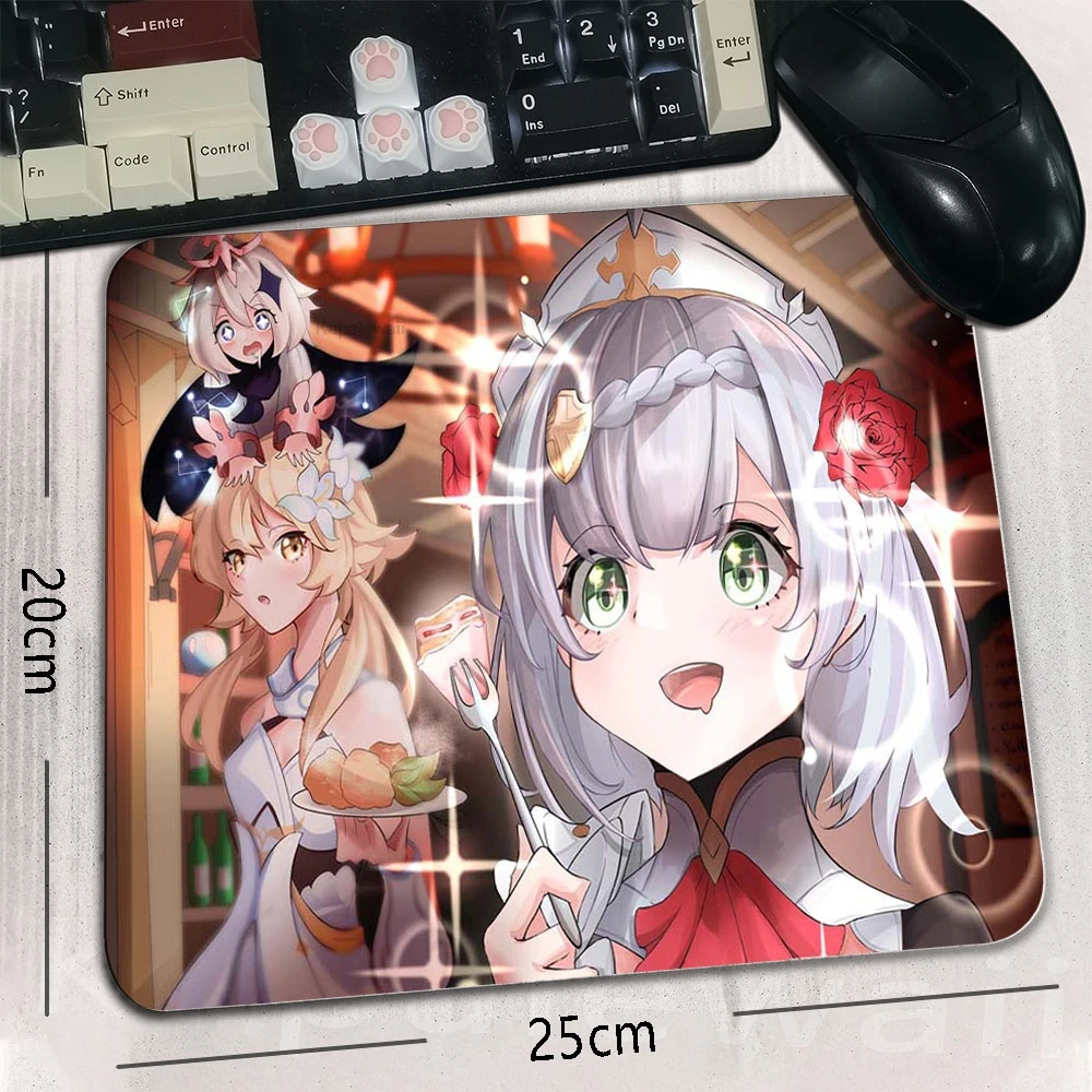 Genshin impact Mouse Pad Anti-slip Gamer Mousepad Computer Samll Desk Mat Locking Edge Mouse Mat Natural Rubber Keyboard Pads
Genshin impact Mouse Pad Anti-slip Gamer Mousepad Computer Samll Desk Mat Locking Edge Mouse Mat Natural Rubber Keyboard Pads