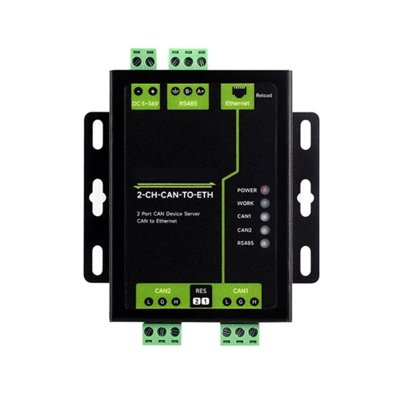 Advanced 2 Channel CAN to Ethernet Interfaces Supports CAN Repeater/CAN To RS485
Advanced 2 Channel CAN to Ethernet Interfaces Supports CAN Repeater/CAN To RS485