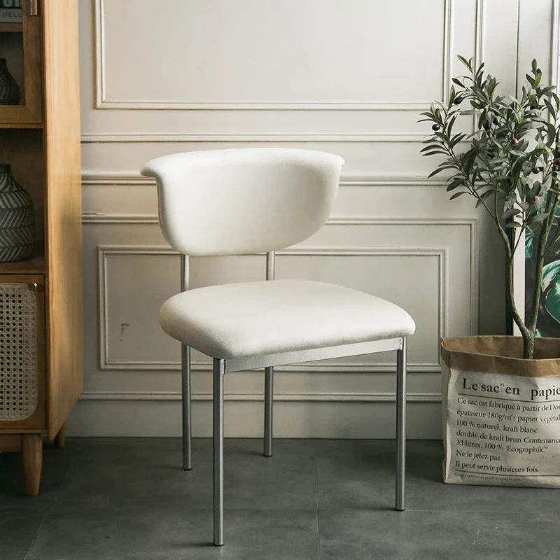 Metal Luxury Nordic Dining Chairs Modern Comfortable Leisure Ergonomic Chair Balcony Executive Makeup Silla Comedor Furniture
Metal Luxury Nordic Dining Chairs Modern Comfortable Leisure Ergonomic Chair Balcony Executive Makeup Silla Comedor Furniture