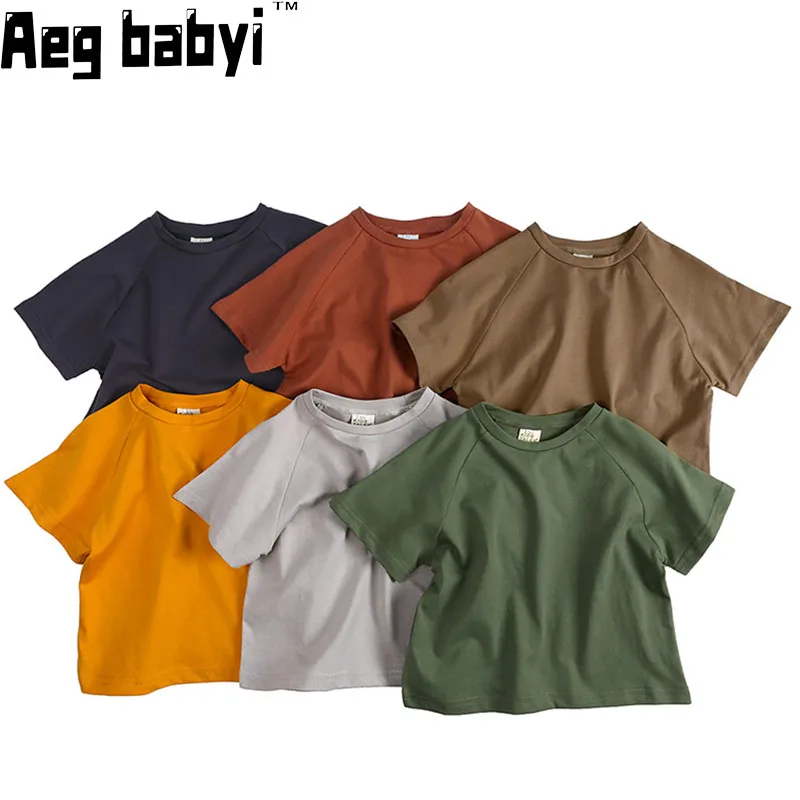 Summer Baby Boys T-shirt Tops Fashion Baby Girls Tees Short Sleeve Cotton Toddler Kids Tops Korean Casual Children Clothes
Summer Baby Boys T-shirt Tops Fashion Baby Girls Tees Short Sleeve Cotton Toddler Kids Tops Korean Casual Children Clothes
