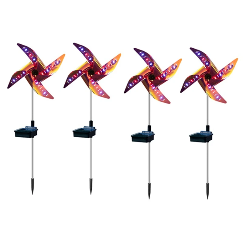 4Pcs Solar Powered Outdoor Windmill Lamp Holiday Lights 32LED Spot Light Garden Decor Windmill Waterproof Night Light
4Pcs Solar Powered Outdoor Windmill Lamp Holiday Lights 32LED Spot Light Garden Decor Windmill Waterproof Night Light