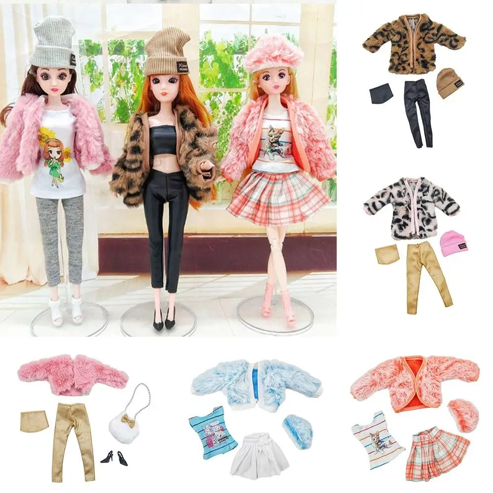 Doll's Clothing for 29~32cm Doll Fashionable Suit Wool Sweater Hat Pants Clothes Handmade Girl Doll Wearing Toy Accessories
Doll's Clothing for 29~32cm Doll Fashionable Suit Wool Sweater Hat Pants Clothes Handmade Girl Doll Wearing Toy Accessories