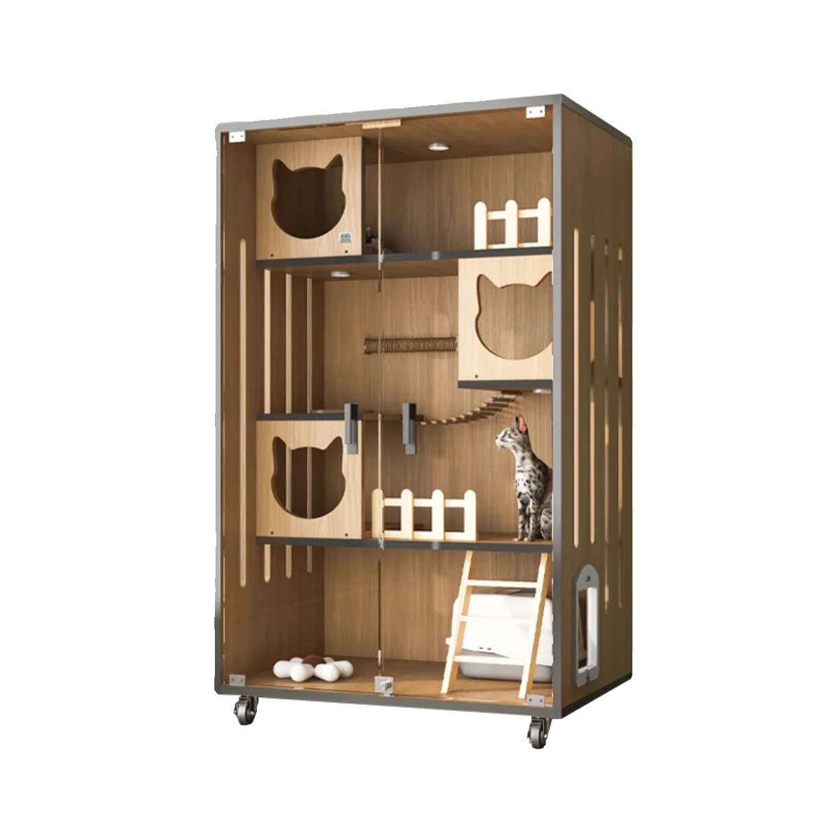 cage, large free space in winter, cat cabinet, home indoor does not occupy an area, with a toilet, integrated cat
cage, large free space in winter, cat cabinet, home indoor does not occupy an area, with a toilet, integrated cat