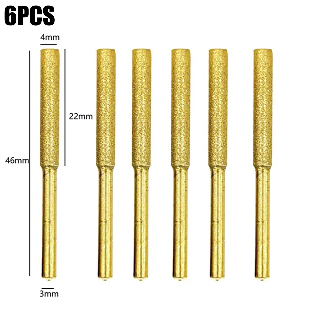 6Pcs Diamond Chainsaw Sharpener 4/4.8/5.5mm Cylindrical Burr Electric Grinder Polishing Chain Saw Sharpening Tools
6Pcs Diamond Chainsaw Sharpener 4/4.8/5.5mm Cylindrical Burr Electric Grinder Polishing Chain Saw Sharpening Tools