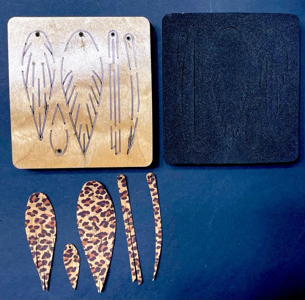 Wood Mold Earrings Cut Mold Earring Wood Mold YY701 Is Compatible with Most Manual Die Cut
Wood Mold Earrings Cut Mold Earring Wood Mold YY701 Is Compatible with Most Manual Die Cut