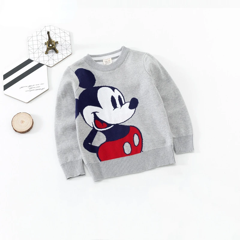 Baby Boy Sweater 2019 New Cartoon Mickey Embroidery Girls Clothes Autumn Toddler Kids Sweaters Knit Outfits Costume
Baby Boy Sweater 2019 New Cartoon Mickey Embroidery Girls Clothes Autumn Toddler Kids Sweaters Knit Outfits Costume