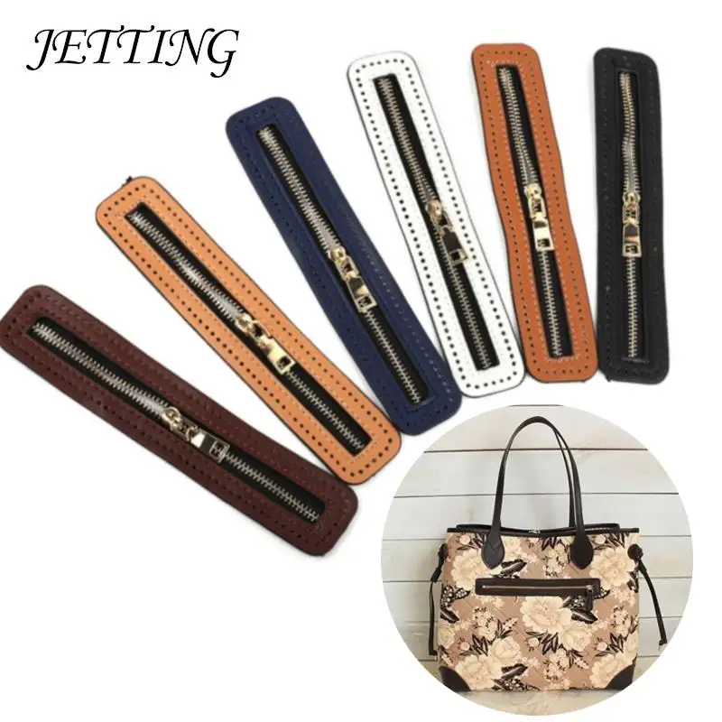 1Pc 18cm DIY Zipper For Woven Bag Hardware PU Leather Zipper Sewing Accessories Metal Zipper For Clothes Shoes Supplies
1Pc 18cm DIY Zipper For Woven Bag Hardware PU Leather Zipper Sewing Accessories Metal Zipper For Clothes Shoes Supplies