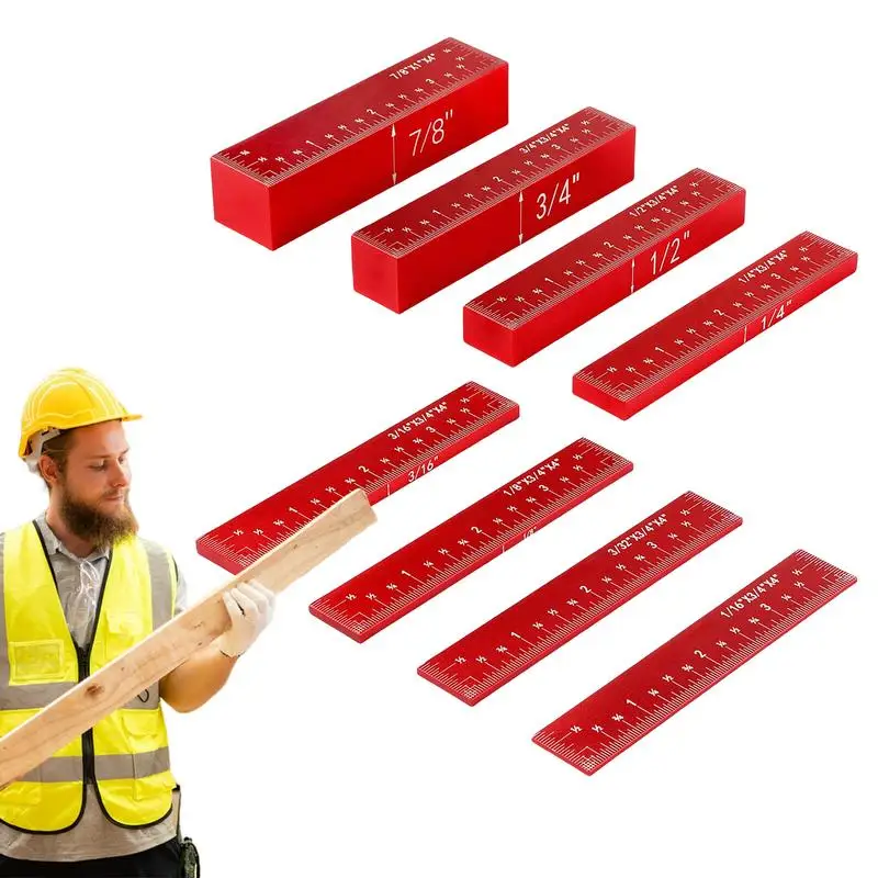 Setup Blocks Height Gauge Adjustable Precision Setup Bars Setup Blocks Gauge Precision Woodworking Tools Measuring Height Depth
Setup Blocks Height Gauge Adjustable Precision Setup Bars Setup Blocks Gauge Precision Woodworking Tools Measuring Height Depth