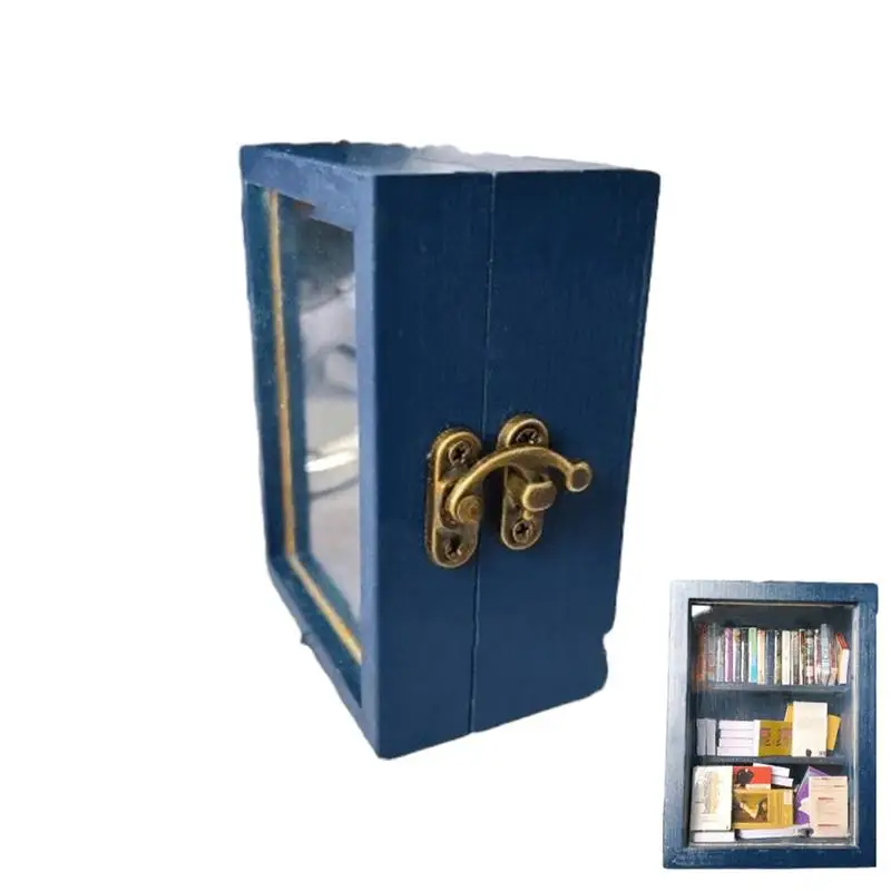 Мини-книжная полка для детей, деревянные книжные коробки ручной работы с встряхиванием, Декор для дома, искусство, украшение для гостиной, спальни 
Мини-книжная полка для детей, деревянные книжные коробки ручной работы с встряхиванием, Декор для дома, искусство, украшение для гостиной, спальни