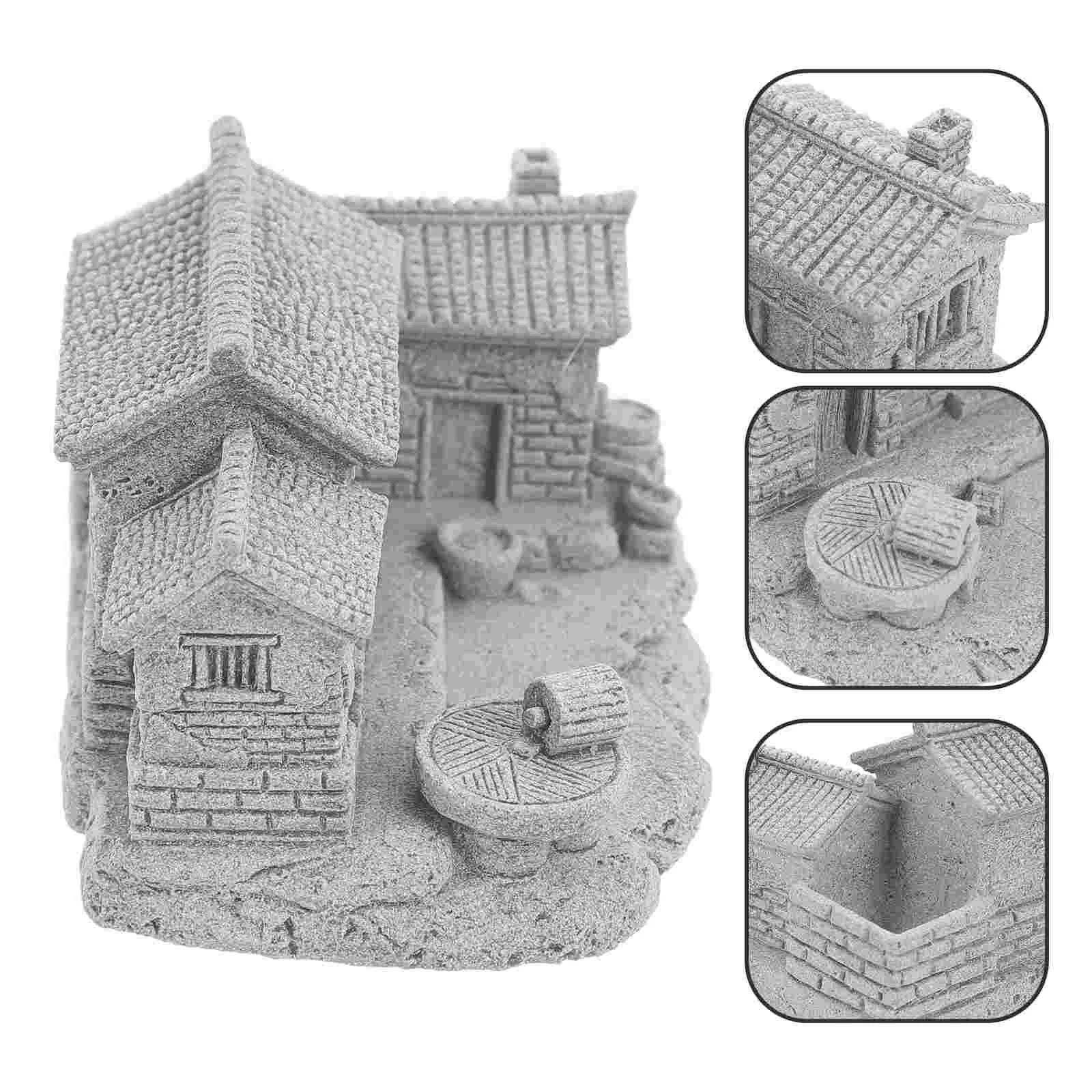 Mini Imitation Chinese Style House Tiny Floral Decor Decorations Small Bluestone Powder Miniature Ornament
Mini Imitation Chinese Style House Tiny Floral Decor Decorations Small Bluestone Powder Miniature Ornament