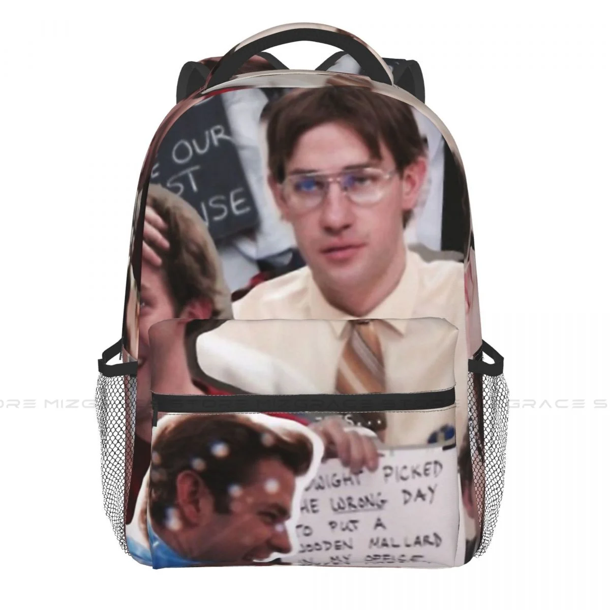 Вместительная повседневная школьная сумка Jim Halpert, дорожные рюкзаки для ноутбука, офисный Многофункциональный мягкий рюкзак для подростков
Вместительная повседневная школьная сумка Jim Halpert, дорожные рюкзаки для ноутбука, офисный Многофункциональный мягкий рюкзак для подростков