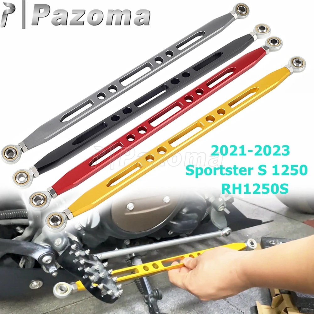 Adjustable Motorcycles Gear Shift Linkage Lever For Harley Sportster S 1250 RH1250S 15"-16" Long Rod Shifter Aluminum 2021-2023
Adjustable Motorcycles Gear Shift Linkage Lever For Harley Sportster S 1250 RH1250S 15"-16" Long Rod Shifter Aluminum 2021-2023