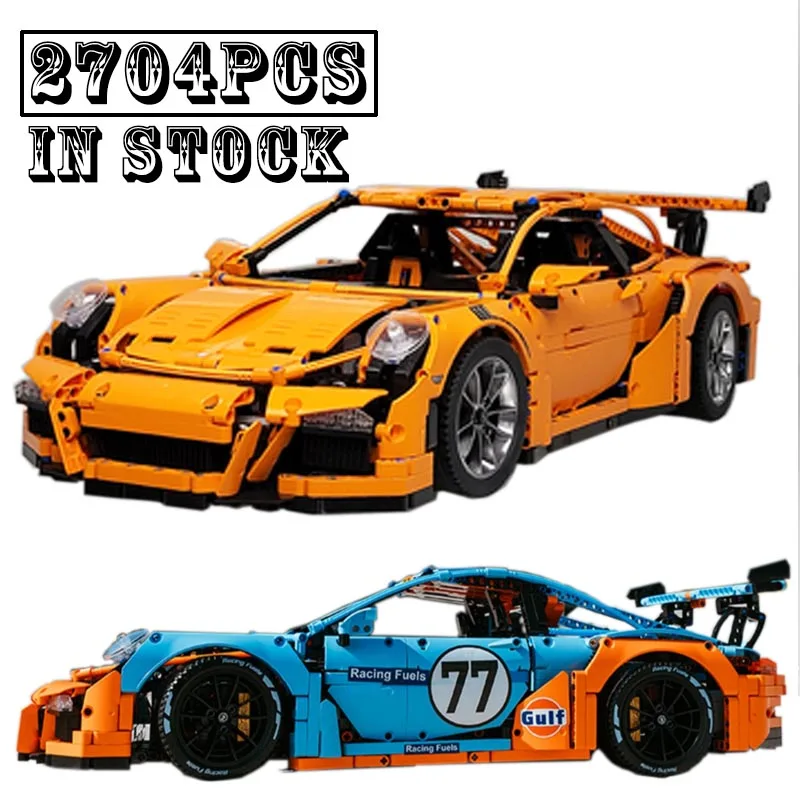 New 1:8 Scale GT3 RS Supercar Racing Car Vehicle Sport Model Fit 42056 Building Blocks Kid Educational Toy Birthdays Gifts Set
New 1:8 Scale GT3 RS Supercar Racing Car Vehicle Sport Model Fit 42056 Building Blocks Kid Educational Toy Birthdays Gifts Set