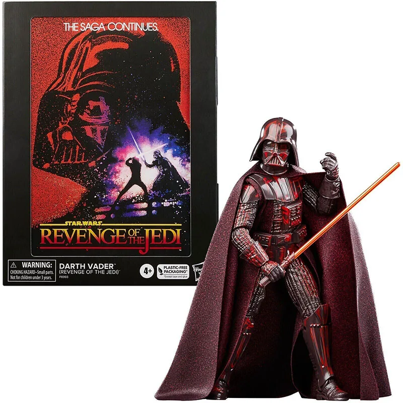 In Stock Hasbro Star Wars The Saga Continues Darth Vader Revenge of the Jedi Action Figure Collection Model Toy 6 Inch
In Stock Hasbro Star Wars The Saga Continues Darth Vader Revenge of the Jedi Action Figure Collection Model Toy 6 Inch