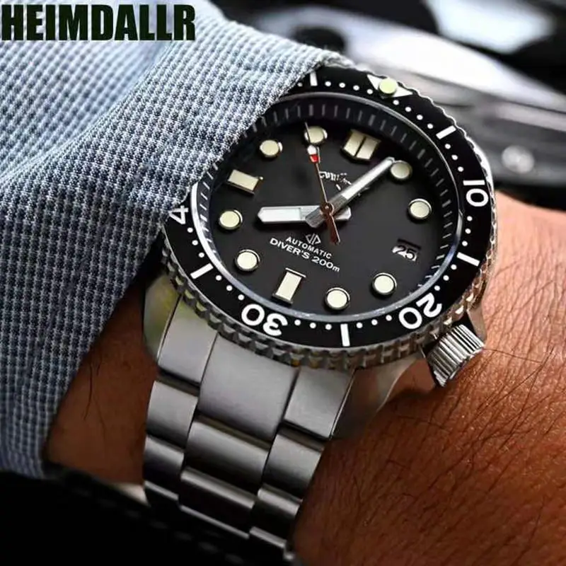 Heimdallr Shark 007 Men's Watch C3 Luminous Dial Sapphire Diver NH35A Automatic Movement Mechanical Men's Wristwatch SKX007
Heimdallr Shark 007 Men's Watch C3 Luminous Dial Sapphire Diver NH35A Automatic Movement Mechanical Men's Wristwatch SKX007