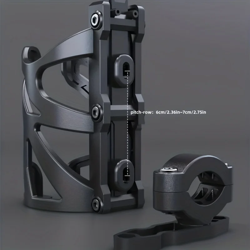 1pc Motorcycle Water Bottle Holder, Bicycle Cup Holder, Scooter Universal Water Bottle Beverage Holder Bumper Accessories
1pc Motorcycle Water Bottle Holder, Bicycle Cup Holder, Scooter Universal Water Bottle Beverage Holder Bumper Accessories