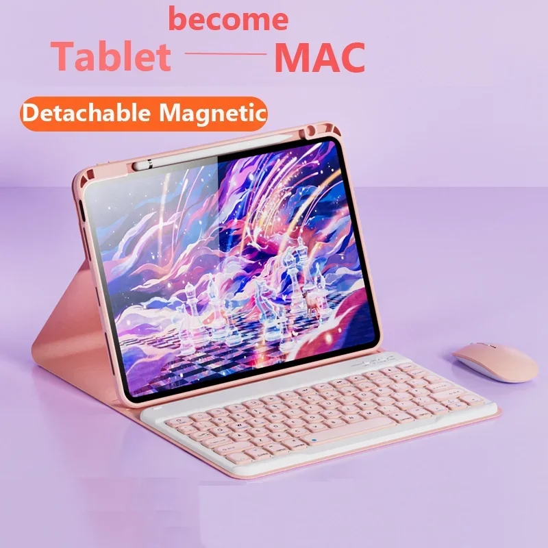 Беспроводная Bluetooth-клавиатура для Ipad 10 10,9 202210,2 9th 8th 7th Pro 11 2018 Pro 11 2020 Air 5 4 3 Mini 6
Беспроводная Bluetooth-клавиатура для Ipad 10 10,9 202210,2 9th 8th 7th Pro 11 2018 Pro 11 2020 Air 5 4 3 Mini 6
