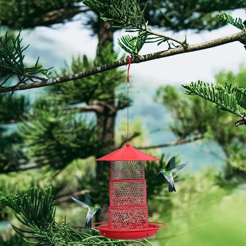 Squirrel Proof Bird Feeder Bird Food Dispenser Metal Foldable 3 Layer Feeder Outside Hangings Garden Terrace Bird Feeder
Squirrel Proof Bird Feeder Bird Food Dispenser Metal Foldable 3 Layer Feeder Outside Hangings Garden Terrace Bird Feeder