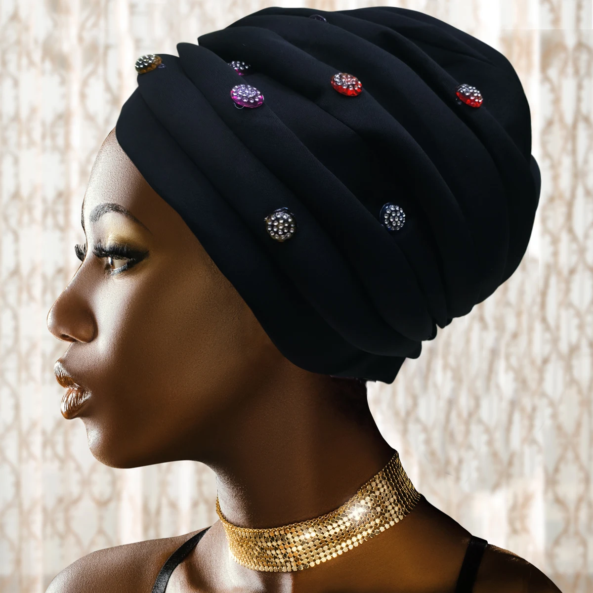 African Hats For Women Fashion Muslim Prayer Sets Nigerian Traditional Tops Chiffon Nail Bead Free Size Islam Dubai Femme Turban
African Hats For Women Fashion Muslim Prayer Sets Nigerian Traditional Tops Chiffon Nail Bead Free Size Islam Dubai Femme Turban