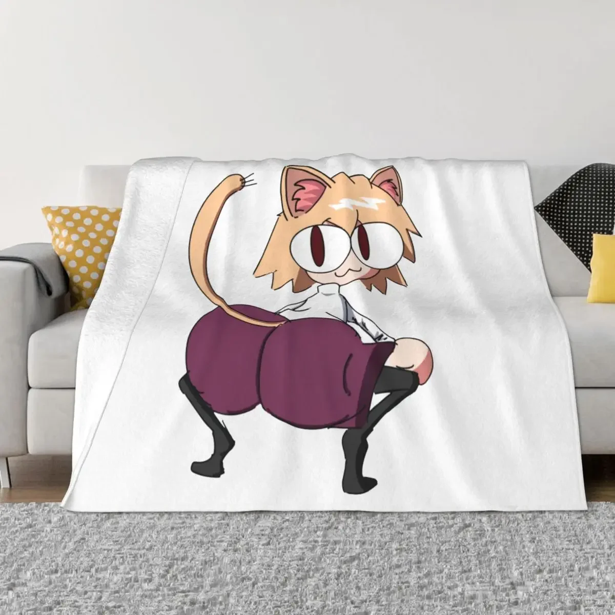 Kawaii Neco Arc Funny Meme Flannel Throw Blanket Japanese Anime Blankets for Bed Outdoor Soft Quilt
Kawaii Neco Arc Funny Meme Flannel Throw Blanket Japanese Anime Blankets for Bed Outdoor Soft Quilt