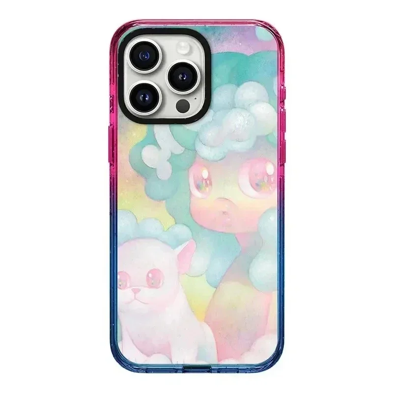 Cartoon Cute Big Eyes Girl 2.0 Acrylic Colorful Border iPhone 11 12 13 15 14 Pro Max Protective Case, Fits iPhone 15 Pro Max
Cartoon Cute Big Eyes Girl 2.0 Acrylic Colorful Border iPhone 11 12 13 15 14 Pro Max Protective Case, Fits iPhone 15 Pro Max