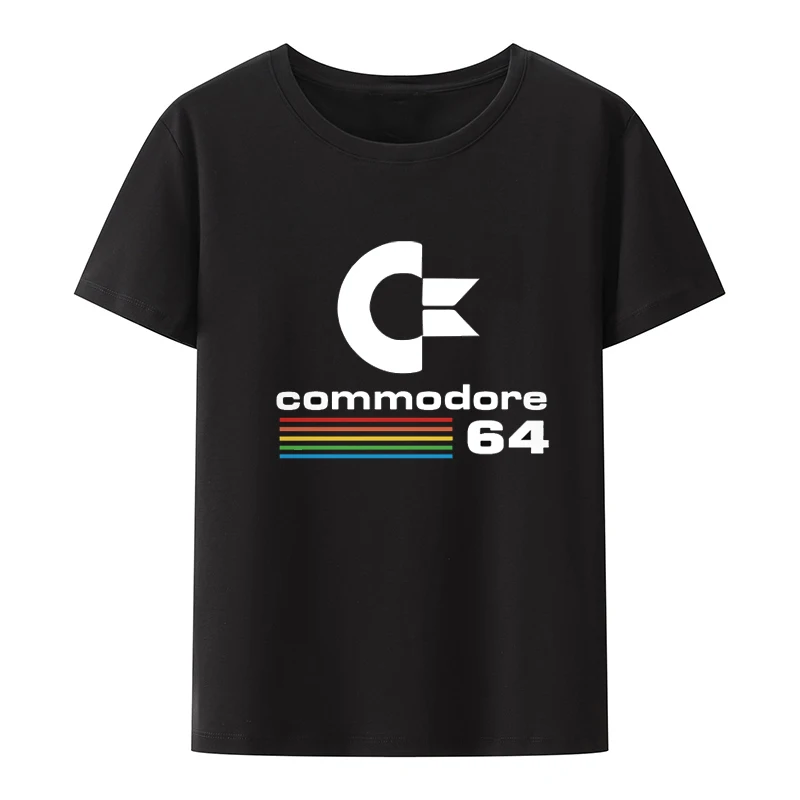 Men T-shirts Commodore 64 Print Tee C64 SID Amiga Retro Cool Design Street Short Sleeve Top Clothing
Men T-shirts Commodore 64 Print Tee C64 SID Amiga Retro Cool Design Street Short Sleeve Top Clothing