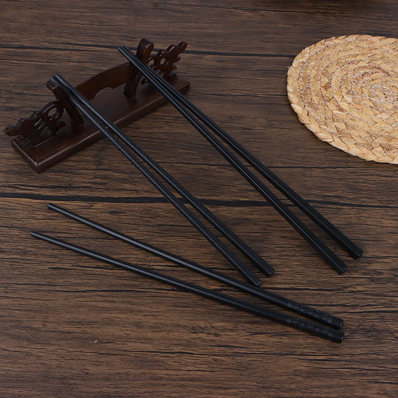 1/10Pairs Alloy Chinese Chopsticks Food Sushi Sticks Reusable Non Slip Dishwasher Safe Food Grade Chopsticks
1/10Pairs Alloy Chinese Chopsticks Food Sushi Sticks Reusable Non Slip Dishwasher Safe Food Grade Chopsticks
