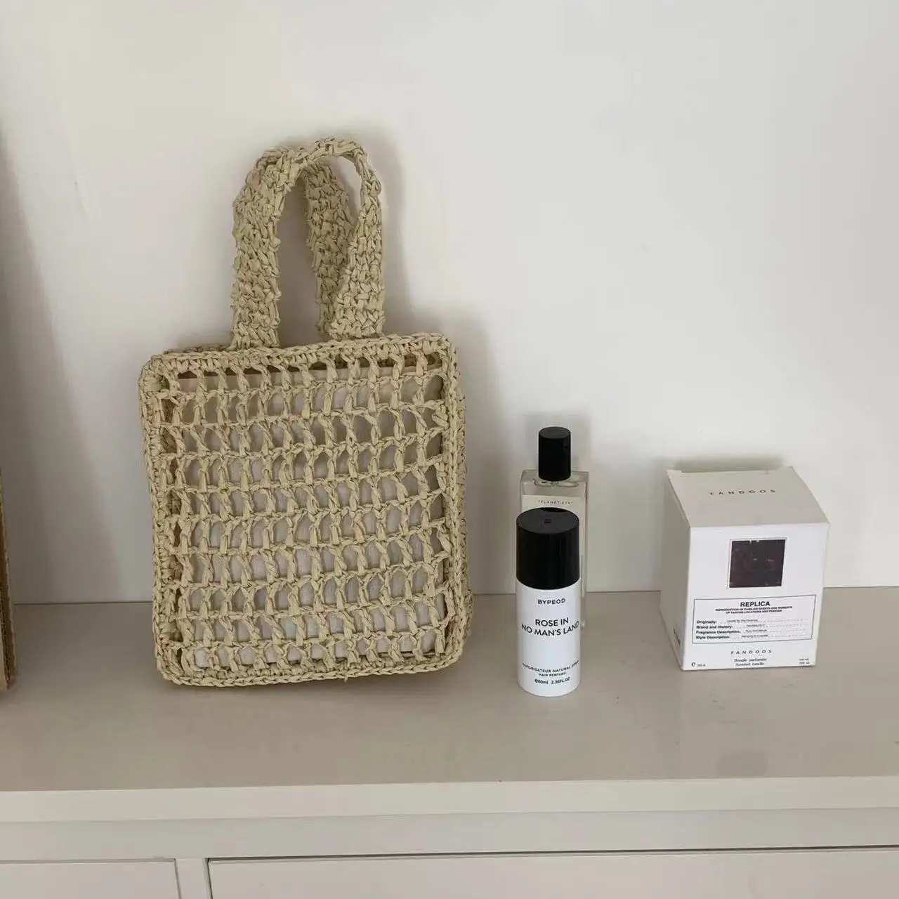 Handwoven Raffia Beach Bag with Tassels - Summer Crossbody Clutch 6 Sd91b0ae2e1554003b7cddc4e0feeb0a4U