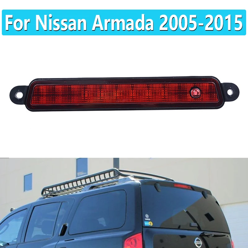Third Brake Light 12V Car Red Rear Stop Light High Mount Stop Lamps For Nissan Armada 2005-2015 For Infiniti QX56 2004-2010 
Third Brake Light 12V Car Red Rear Stop Light High Mount Stop Lamps For Nissan Armada 2005-2015 For Infiniti QX56 2004-2010