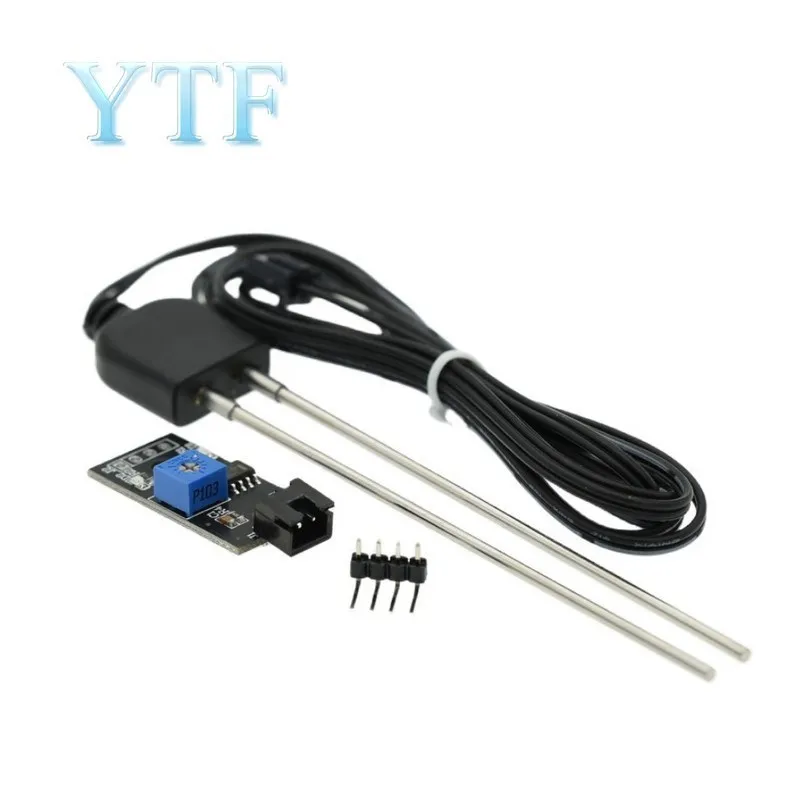 Soil Moisture Sensor and Soil Detector Module Soil Moisture Test Soil Humidity Test Corrosion Resistance Probe for Arduino
Soil Moisture Sensor and Soil Detector Module Soil Moisture Test Soil Humidity Test Corrosion Resistance Probe for Arduino