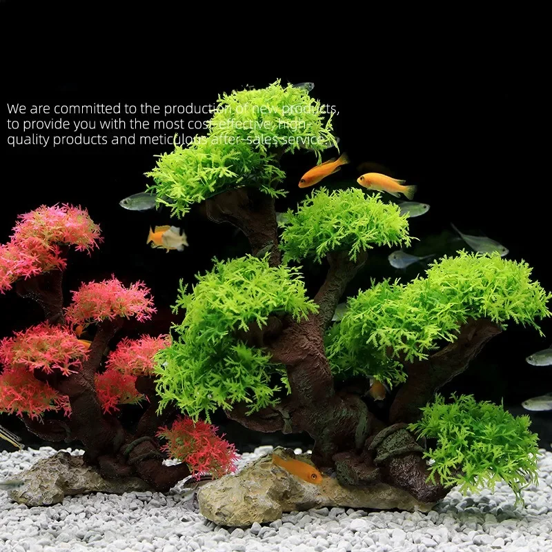 Fish Tank Decorative Aquascape Resin Simulation Sunken Wood Moss Aquatic Plants Large Trees Aaquarium Decoration
Fish Tank Decorative Aquascape Resin Simulation Sunken Wood Moss Aquatic Plants Large Trees Aaquarium Decoration