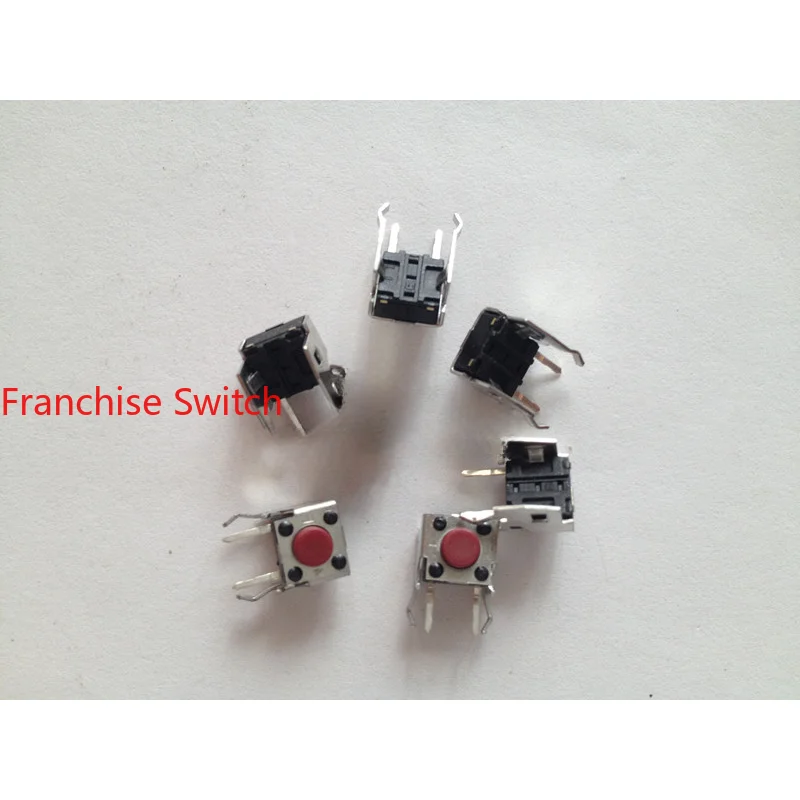 10PCS Horizontal 2-pin Bracket 6*6*5 Touch Switch Side Press The Micro Red Button Of Key To Open.
10PCS Horizontal 2-pin Bracket 6*6*5 Touch Switch Side Press The Micro Red Button Of Key To Open.