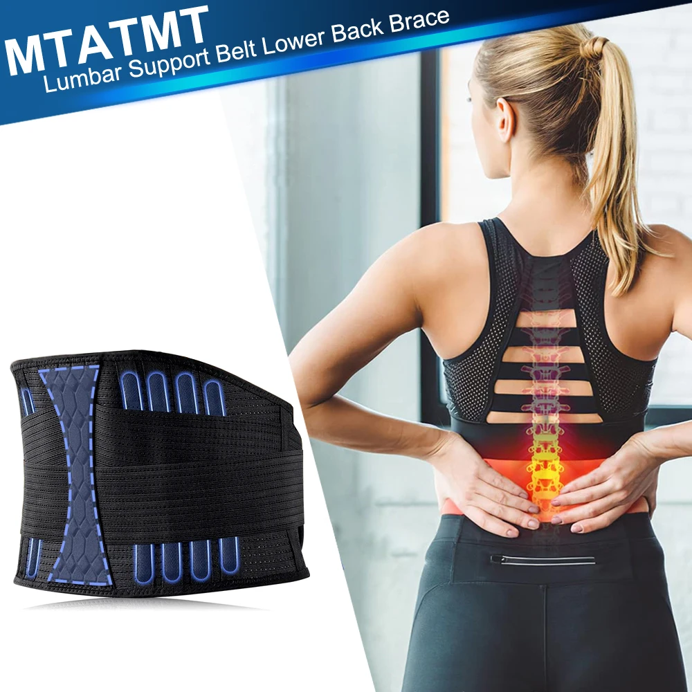 Lumbar Support Belt Lower Back Brace for Lifting, Herniated Disc, Sciatica, Pain Relief,Breathable Lumbar Brace for Men & Women
Lumbar Support Belt Lower Back Brace for Lifting, Herniated Disc, Sciatica, Pain Relief,Breathable Lumbar Brace for Men & Women