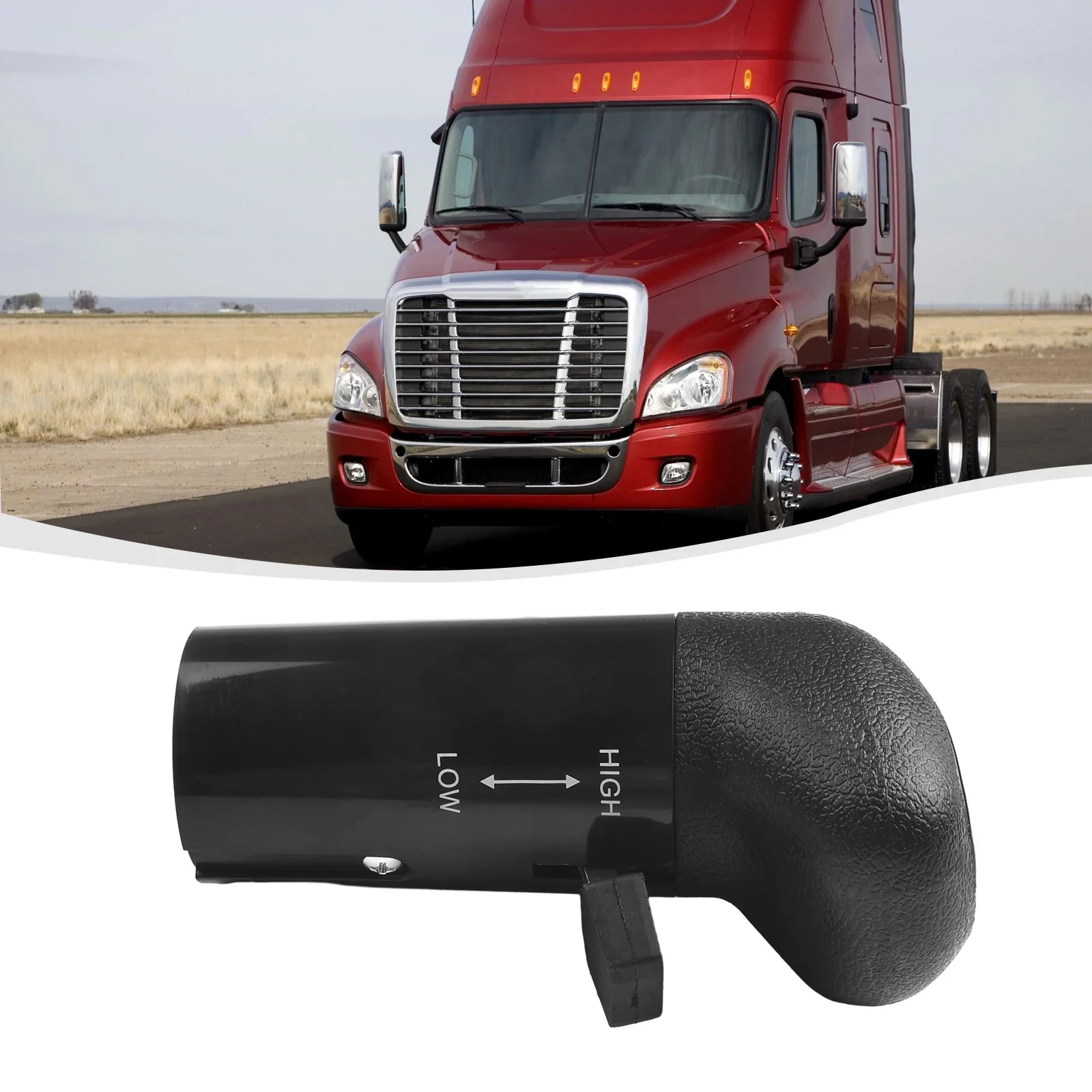 Vehicle Black Gear Shift Lever Knob A6913 13 Speed Gear Shift Control Unit For Eaton Fuller ABS+Aluminum InteriorGear Shift Knob
Vehicle Black Gear Shift Lever Knob A6913 13 Speed Gear Shift Control Unit For Eaton Fuller ABS+Aluminum InteriorGear Shift Knob