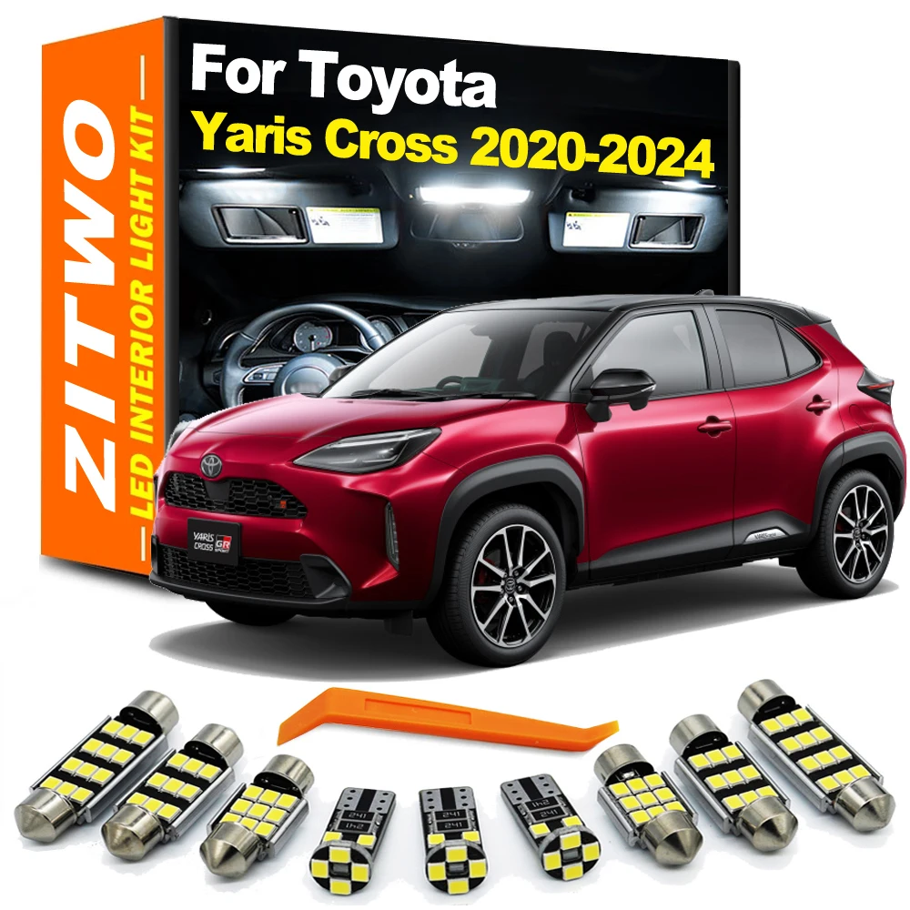 ZITWO 11Pcs LED Interior Light Kit For Toyota Yaris Cross 2020 2021 2022 2023 2024 Luggage Number Plate Bulb Canbus No Error
ZITWO 11Pcs LED Interior Light Kit For Toyota Yaris Cross 2020 2021 2022 2023 2024 Luggage Number Plate Bulb Canbus No Error