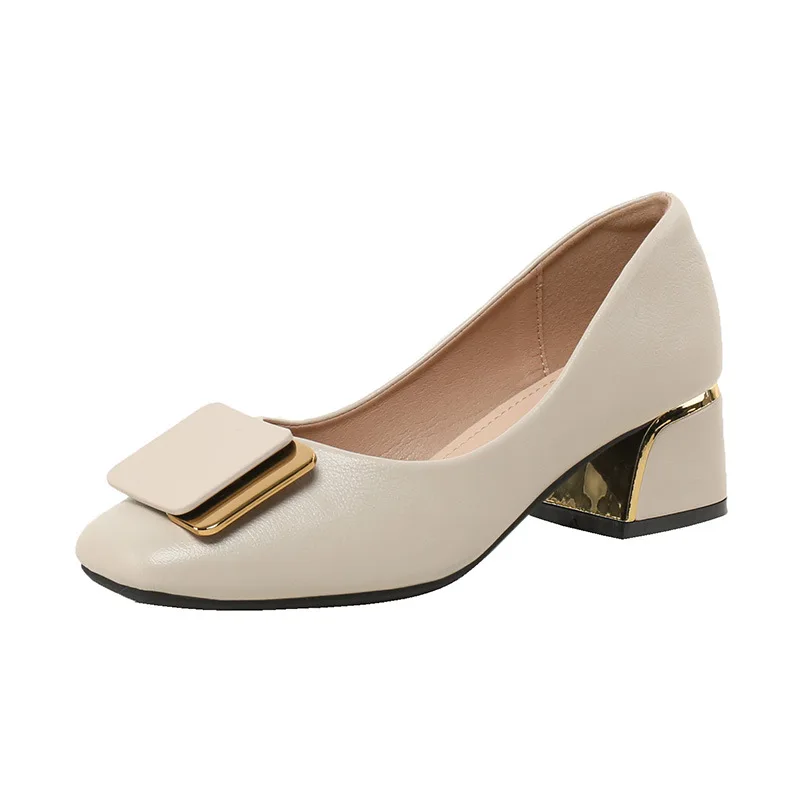 Plus Size 43 Women Pumps Med Heel Square Toe Chunky Heel Pumps Office Lady Leahter Shoes Fashion Square Button Slip on Shoes
Plus Size 43 Women Pumps Med Heel Square Toe Chunky Heel Pumps Office Lady Leahter Shoes Fashion Square Button Slip on Shoes