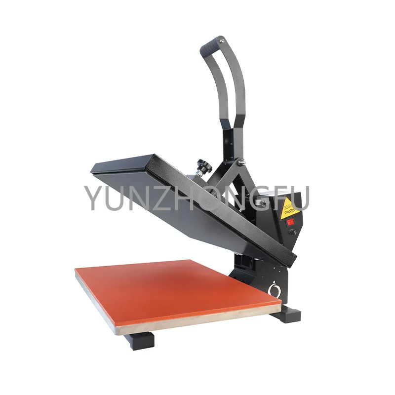 Manual high pressure hot stamping machine 40*60 clothing T-shirt clothes hot stamping machine
Manual high pressure hot stamping machine 40*60 clothing T-shirt clothes hot stamping machine