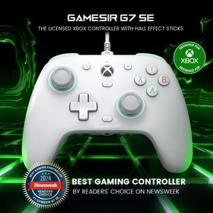 Игровой контроллер GameSir G7 SE Xbox, проводной геймпад для Xbox серии X, Xbox серии S, Xbox One, с джойстиком с эффектом зала