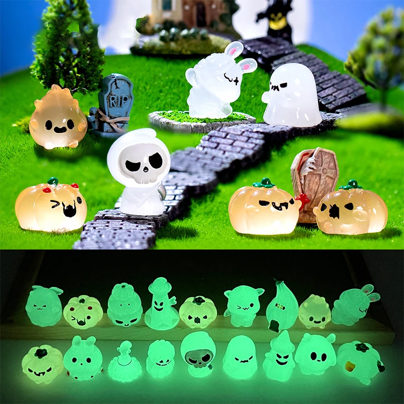Luminous Ghost Ornament Halloween Decoration Spirits Pumpkin Bat Garden Micro Landscape Ornament Outdoor Glowing in Dark
Luminous Ghost Ornament Halloween Decoration Spirits Pumpkin Bat Garden Micro Landscape Ornament Outdoor Glowing in Dark