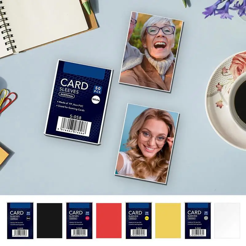 Photocard Sleeves 50 Pcs Colored Card Film Card Collector Waterproof Thickened Photocard Binder Sleeves Album Photocard
Photocard Sleeves 50 Pcs Colored Card Film Card Collector Waterproof Thickened Photocard Binder Sleeves Album Photocard