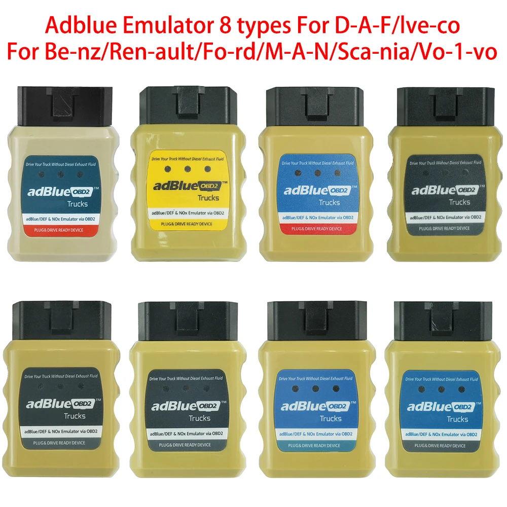 NEW AdBlue Emulator EURO 4/5 OBD OBDII AdBlueOBD2 OBD2 Ad blue Emulator for Scania for DAF for Renault for IVECO for Volvo
NEW AdBlue Emulator EURO 4/5 OBD OBDII AdBlueOBD2 OBD2 Ad blue Emulator for Scania for DAF for Renault for IVECO for Volvo