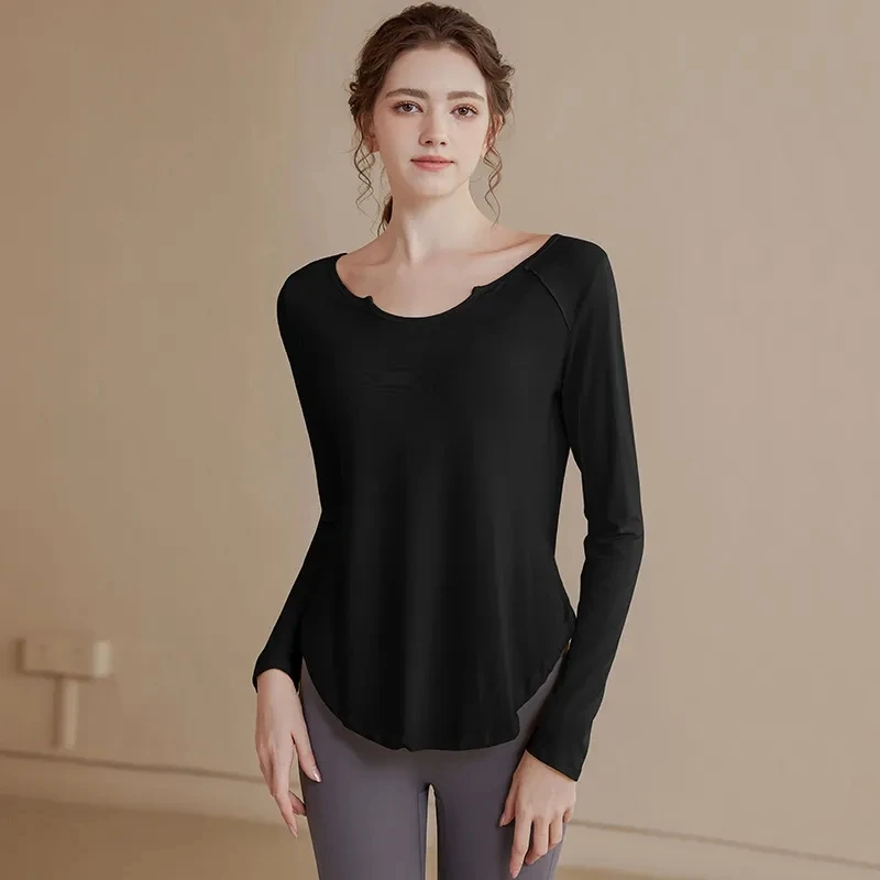 All Seasons Loose Thin Yoga Women Breathable T-shirt Running Blouse Training Exercise Tops Quick Dry Fitness Clothing Autumn Gym
All Seasons Loose Thin Yoga Women Breathable T-shirt Running Blouse Training Exercise Tops Quick Dry Fitness Clothing Autumn Gym